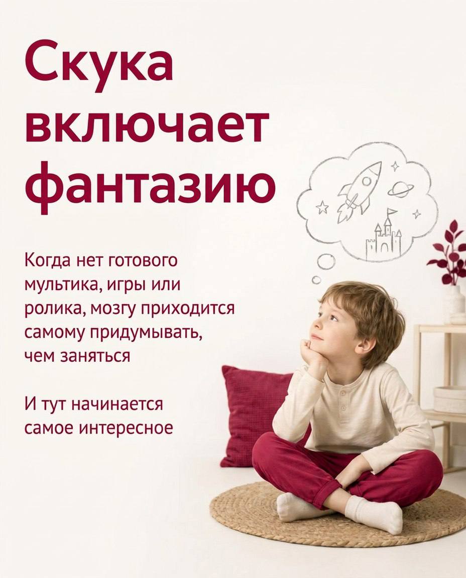 ✅Скучать не вредно!