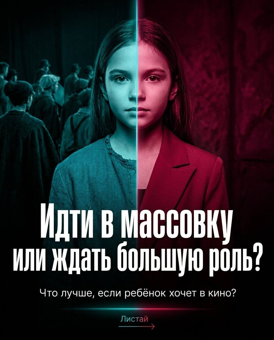 🗣️Идти в массовку или ждать большую роль?
