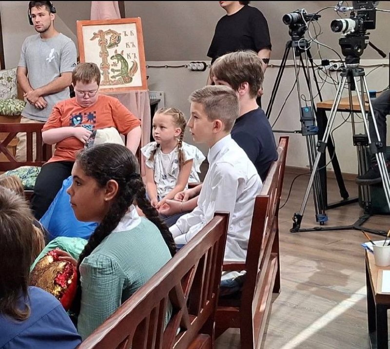 🎬Съемки на телеканале «СПАС»